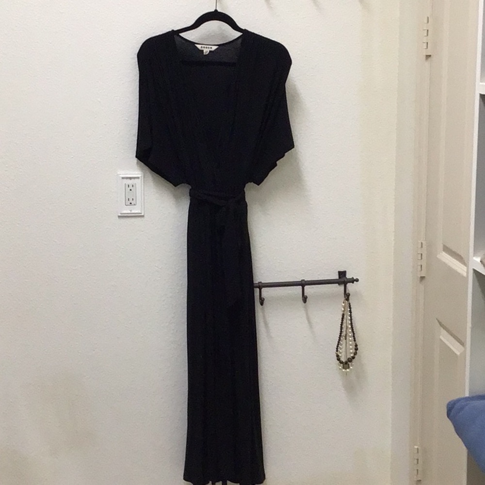 Boden Black Maxi Dress